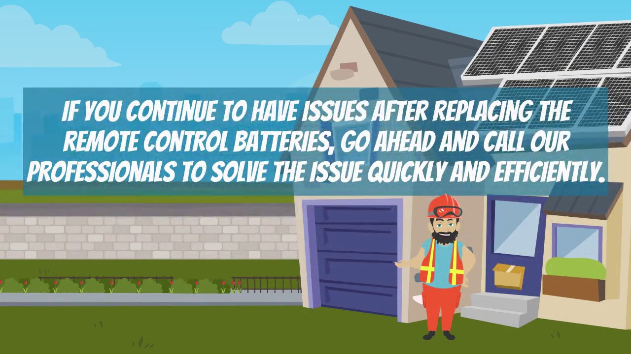 Can't close the door? Video Tip Garage Door Repair Gastonia YouTube