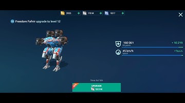Finally level 12 Freedom Fafnir (F2P) First robot soon mk2 ••| War robots