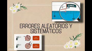 ¿Qué causa el error aleatorio en el laboratorio?