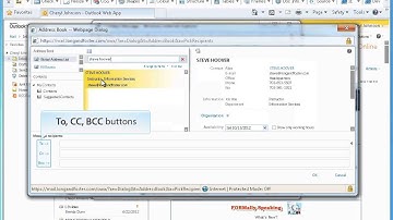 Outlook Web App - How to Send an Email
