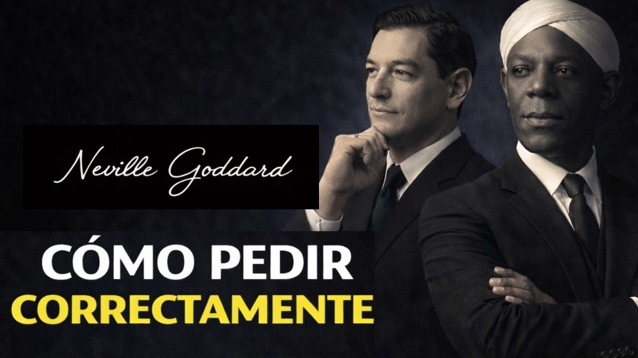 NEVILLE GODDARD | ASÍ SE APRENDE A PEDIR CORRECTAMENTE (MÉTODO PODEROSO)