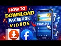 Download Facebook & Instagram Videos on Mobile in 1 Minute | No Software Needed