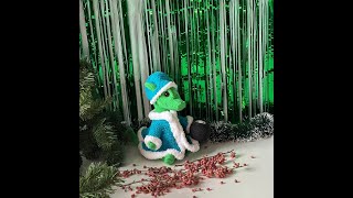 картинка: Дракон символ 2024 крючком Crochet dragon  Часть 1 (Авторская работа Легенькой Маргариты)