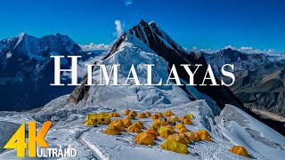 Himalayas 4K - Inspiring Cinematic Music With Scenic Relaxation Film - Amazing Nature