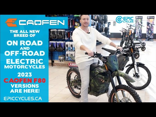 Caofen F80 Electric Motorcycle and Dirt Bike