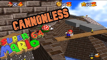 Super Mario 64 - Cannonless