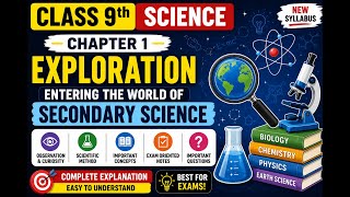 lass 9 Science Chapter 1 | Exploration: Entering the World of Secondary Science | Full Explanation