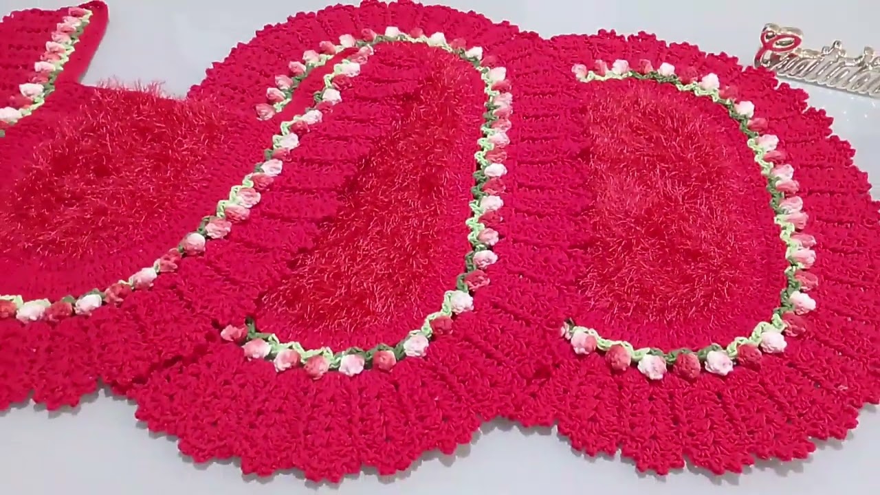 Produção jogo de banheiro Radyla lindo🥰 e é venda certa