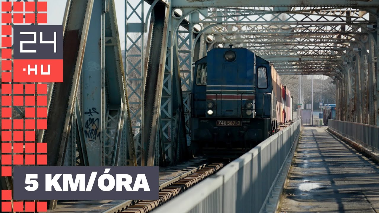 „Nem fog összetörni, csak behajlik” – öttel döcögnek a tehervonatok a Gubacsi hídon | 24.hu