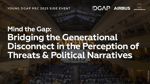 Bridging the Generational Disconnect in the Perception of Threats & Political Narratives