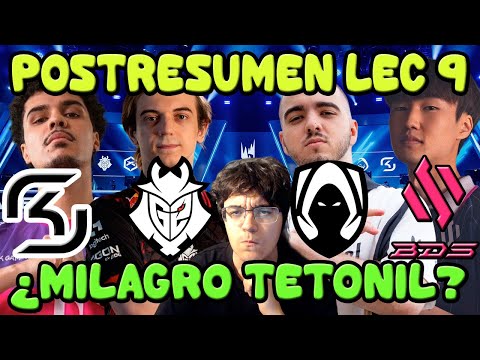 Postresumen día 9 LEC Summer 2025 | Heretics busca el milagro para Flakked y G2 el perfect
