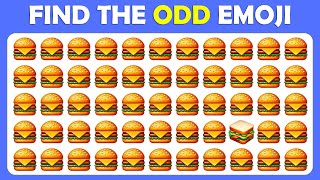 FIND THE ODD EMOJI OUT in this Odd Emoji Puzzle! | Find The Odd Emoji Quizzes | Spot the Odd Emoji