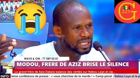 Libération de Nabou Leye : Modou ba le frère de Aziz daballa reviens sur la scène de crime