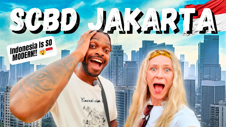 First Time Visiting SCBD JAKARTA | Indonesia Is SO MODERN 😍 🇮🇩
