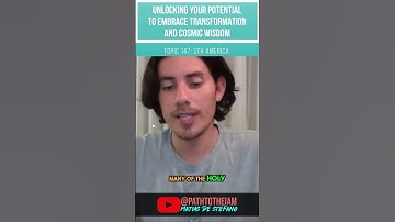 Unlocking Your Potential to Embrace Transformation and Cosmic Wisdom #matíasdestefano