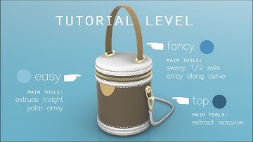 Handbags - Tutorial  for Rhino3d