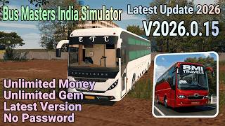 Bus Masters: India Simulator Mod Apk v2026.0.15 – Unlimited Money | Unlimited Gem | New Update 2026. screenshot 3