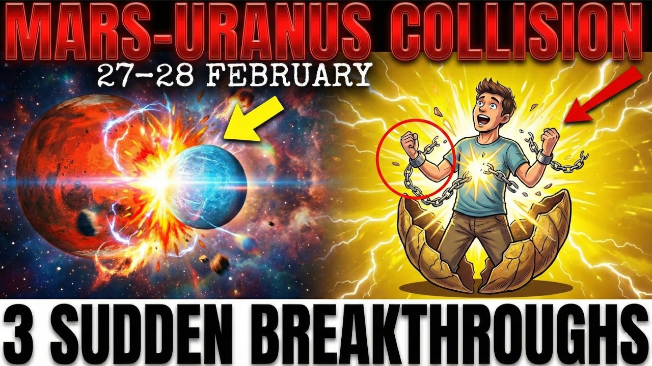 Mars-Uranus Collision Will Set You FREE - 3 Sudden Breakthroughs Coming to Your Life (Feb 27)