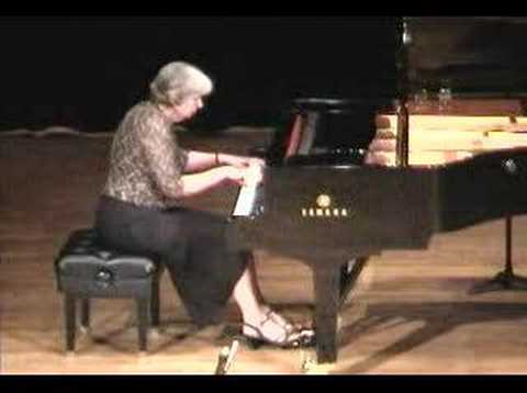 Suzanne Fremon plays Brahms Rhapsody in G minor