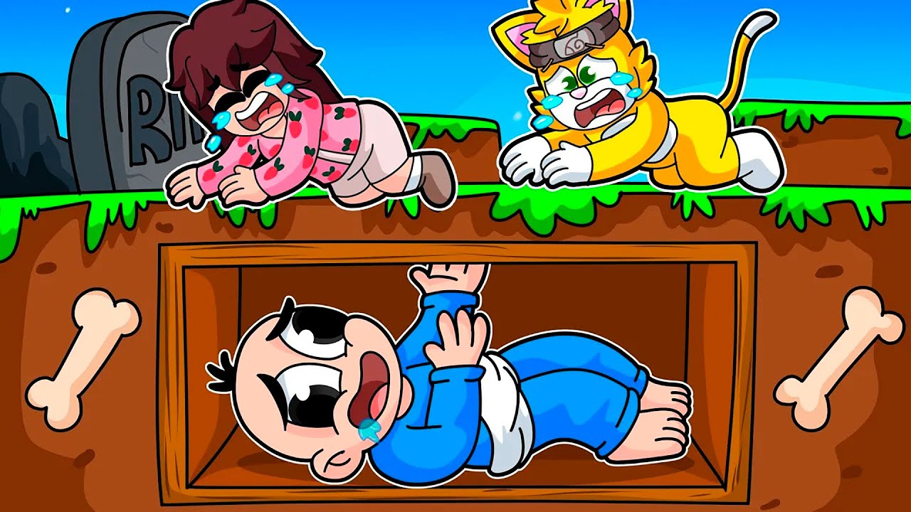 BEBE NOOB fué ENTERRADO VIVO en Minecraft 😱