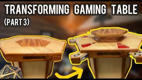 Building Ultimate Dnd Gaming Table (Part 3)