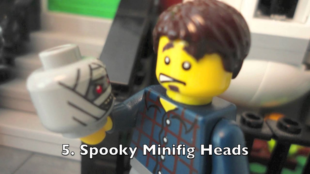 how to decorate a lego house for halloween youtube