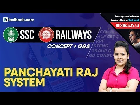 SSC | Railways GS Class | Panchayati Raj System | Concept & Important Questions | Shefali Ma'am
