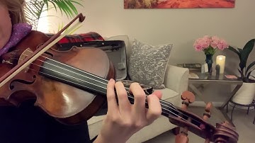 C# Natural Minor Scale VIOLIN Tutorial