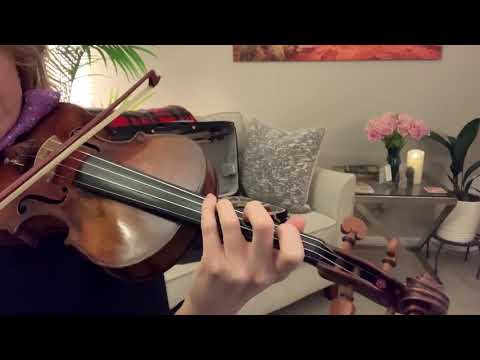 C# Natural Minor Scale VIOLIN Tutorial