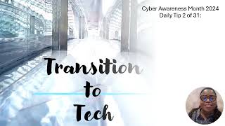 Cyber Awareness Month 2024: Tip 2 Multi-factor Authentication (MFA)