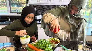 Maryam And Fatima Masud Made Plant Based Sandwich Cake For The 3Zero Eat4Environment Challenge