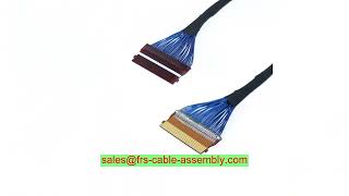 Cable Harness Manufacturer Experienced Soldering Lvds Cable For Converter Board 661-5868 Lvds Cable