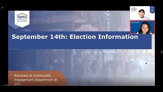 Advocates' Voter Guide to the September 14 Election