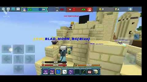 My first video in build and shoot(Blockman go)