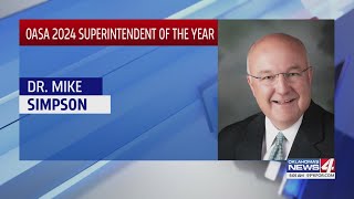 OASA 2024 Superintendent of The Year Dr. Mike Simpson