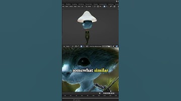 Fix unproportional head using proportional edit for Smurf Cat meme - low poly 3d model in Blender