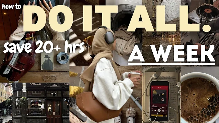 HOW TO MAKE TIME FOR EVERYTHING (seriously): staying productive, time management, planning tips