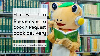 How to reserve a book / request book delivery (one minute tutorials)