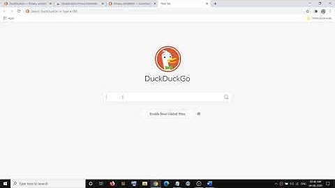 How to Make DuckDuckGo as a Default Search Engine on Google Chrome