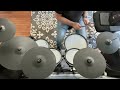 Drum cover Midnight Oil Blue sky mine.