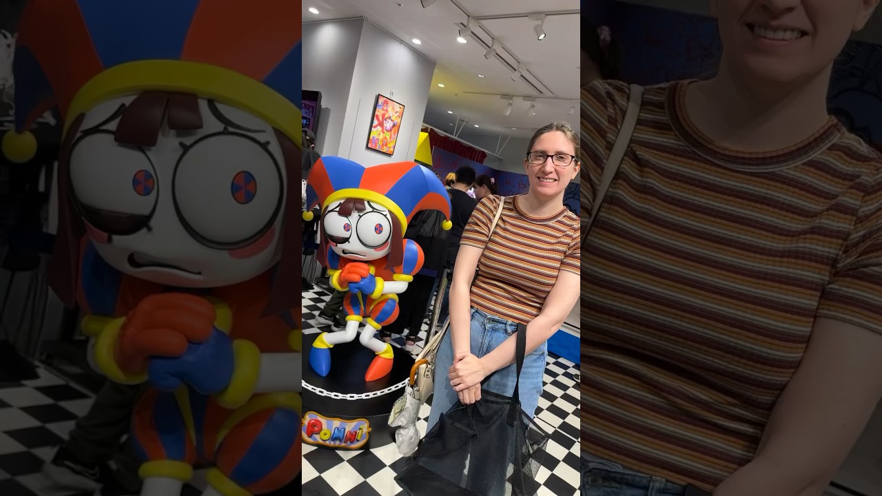 The Amazing Digital Circus Pop Up Store in Shinjuku Tokyo #shorts