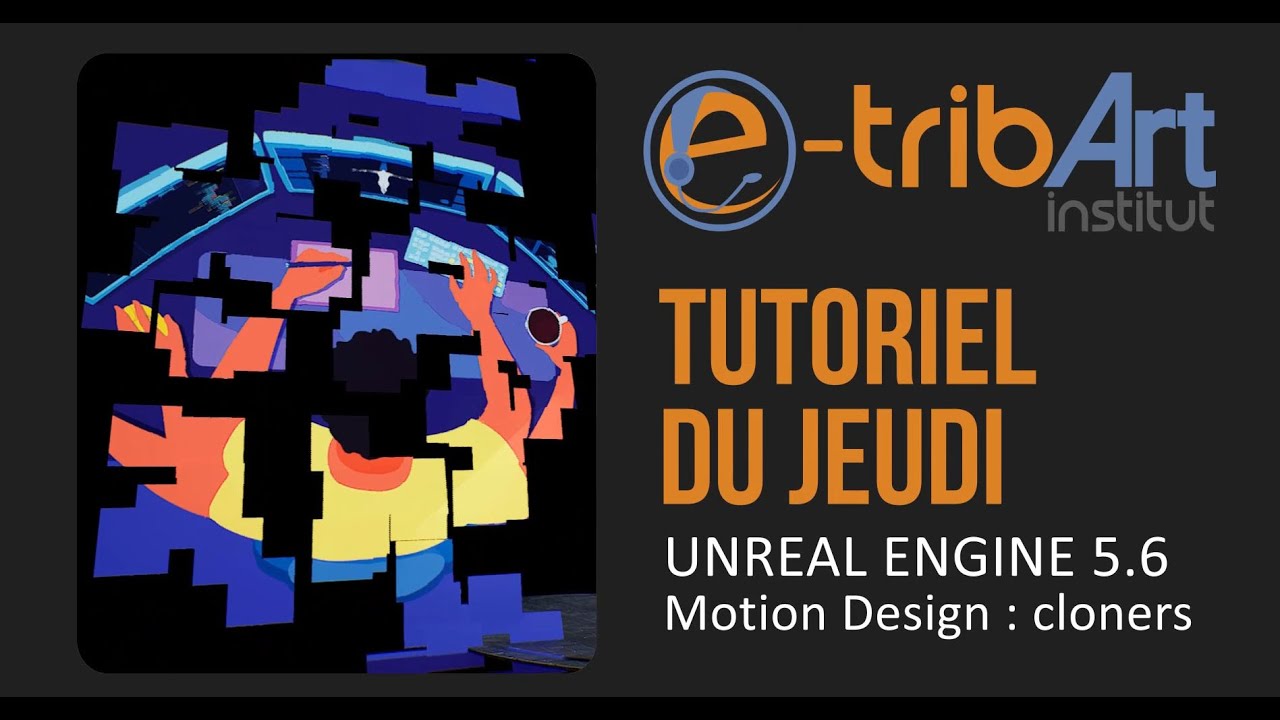Unreal tuto du jeudi Unreal Motion design cloners - YouTube