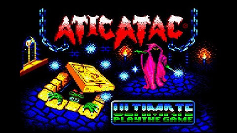 Atic Atac Review for the Amstrad CPC by John Gage