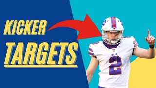 Fantasy Football Kickers to TARGET & AVOID!