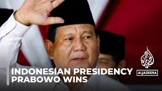 Prabowo wins Indonesian presidency: Official tally seals defence minister's victory