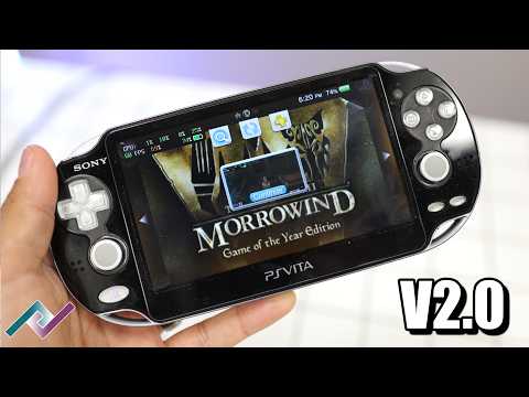 New Morrowind PS Vita Port 2026 | V2.0 Update + Gameplay Test