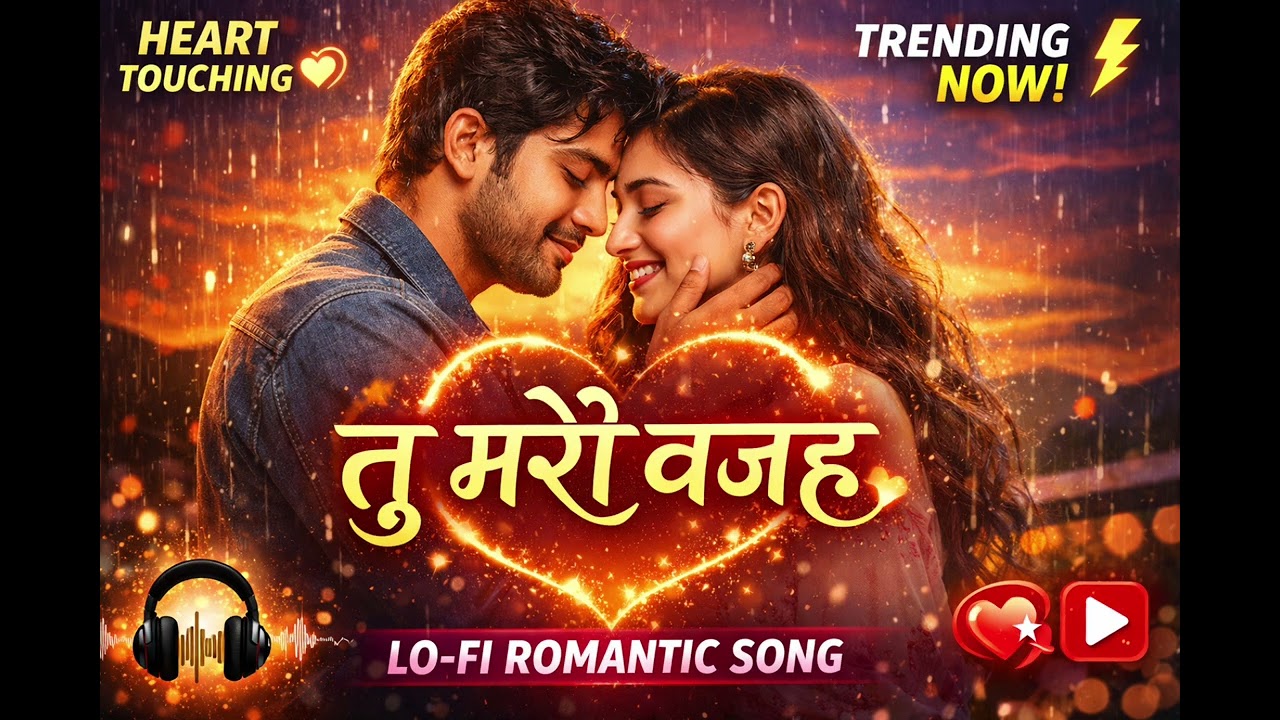 तू मेरी वजह ❤️ | Heart Touching Love Song 2026 | Lofi Romantic Hindi Song | Rain Vibes 🌧