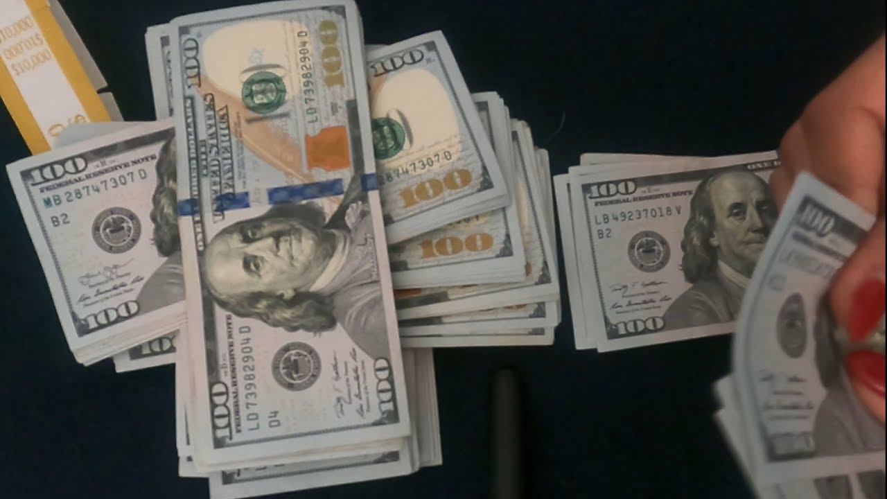 ASMR Money Manifest 2025💰| Money Sounds, Playing & Counting CASH money *no talking*