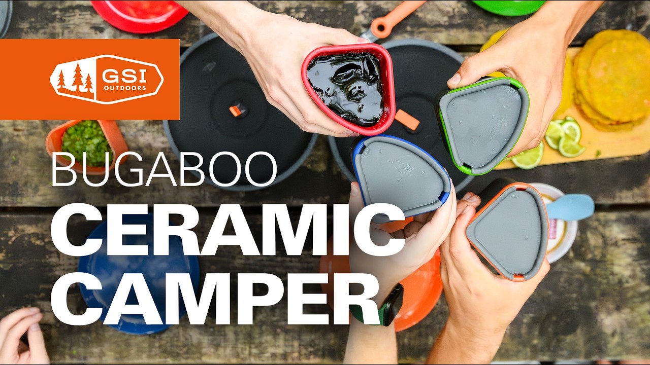 Nesting Cook Set & Tableware - Bugaboo Ceramic Camper | GSI Outdoors