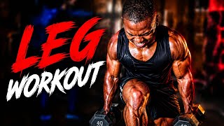 INTENSE LEG WORKOUT 🔥 